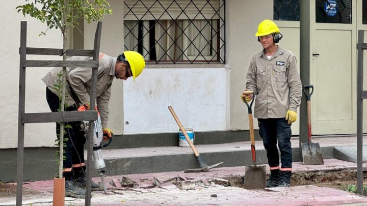 Arroyito: avanza la obra de red cloacal en el sector sur