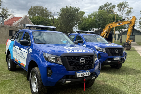 Brinkmann y Balnearia: Patrulla Rural recibió nuevos móviles