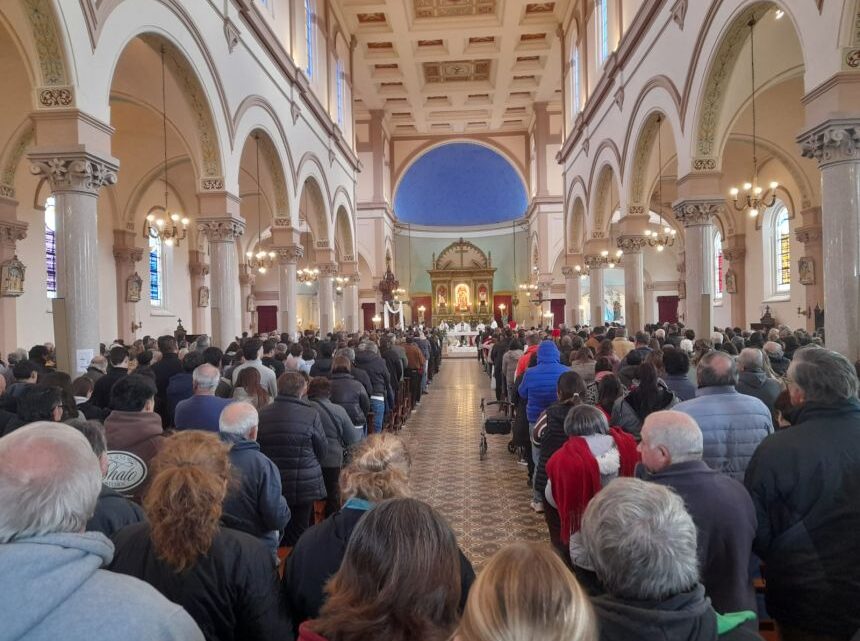 Más de 60 mil personas participaron de la Peregrinación a María Auxiliadora en Colonia Vignaud