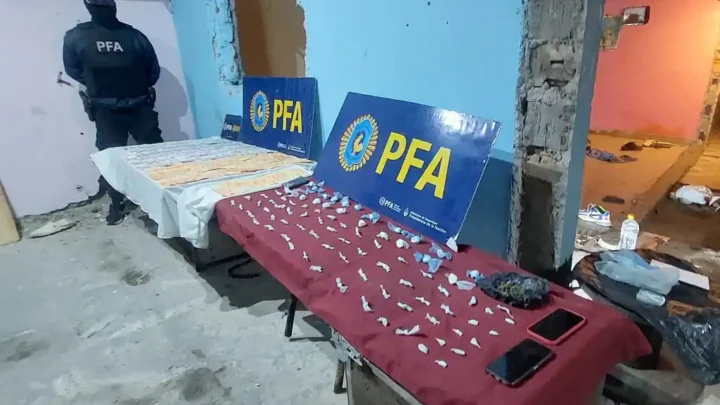 Frontera: tres detenidos en un operativo antidrogas de la Policía Federal