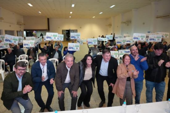 Balnearia fue centro de entrega de aportes a productores rurales