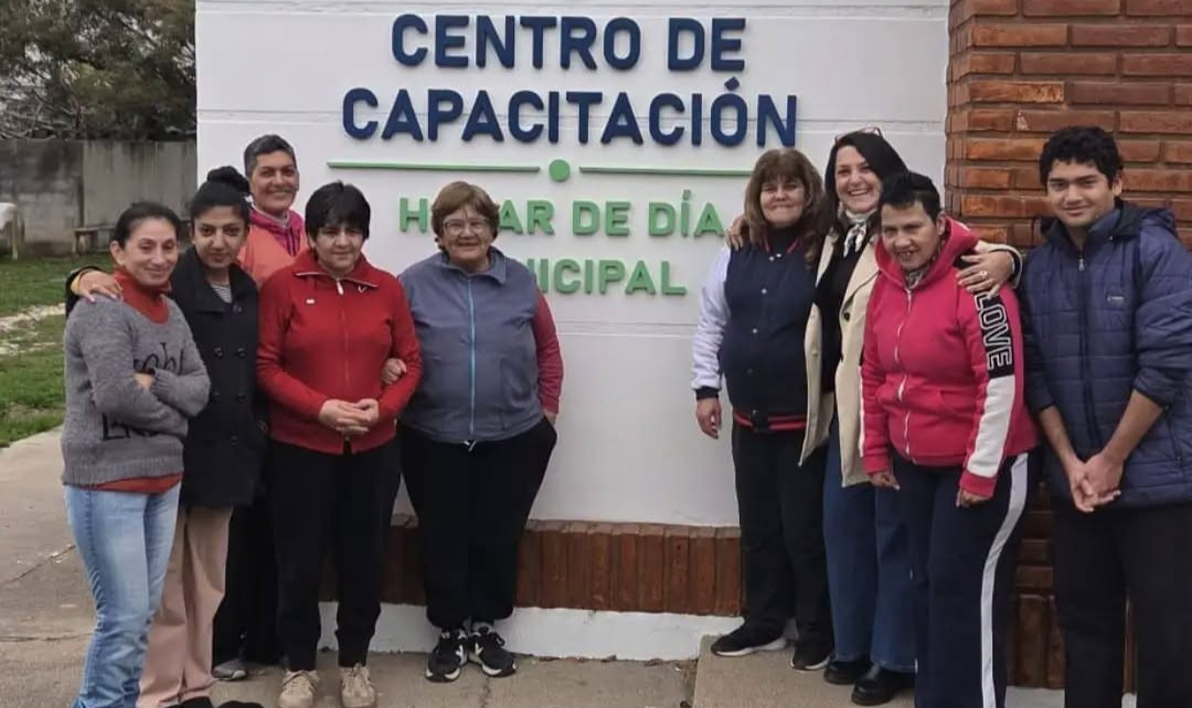 La Tordilla: inauguraron un nuevo Centro de Capacitación en el Hogar de Día Municipal