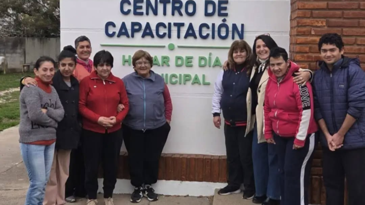 La Tordilla: inauguraron un nuevo Centro de Capacitación en el Hogar de Día Municipal
