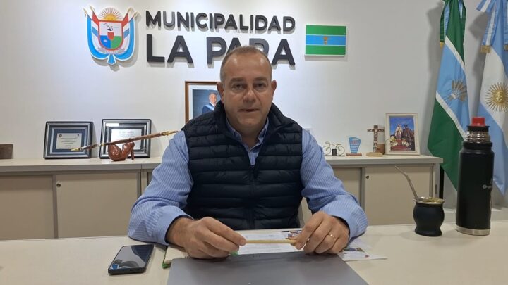La Para: el intendente José Víctor Piana presentó “Sábados Compartidos”, un programa de asistencia alimentaria y contención social