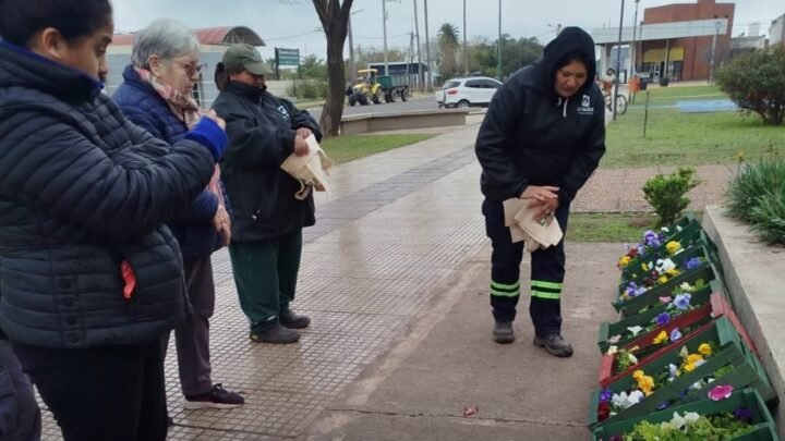 La Para recolectó más de 30 kilos de residuos orgánicos en una nueva jornada de canje