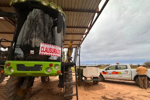 Fitosanitarios: Cuatro máquinas clausuradas en La Puerta
