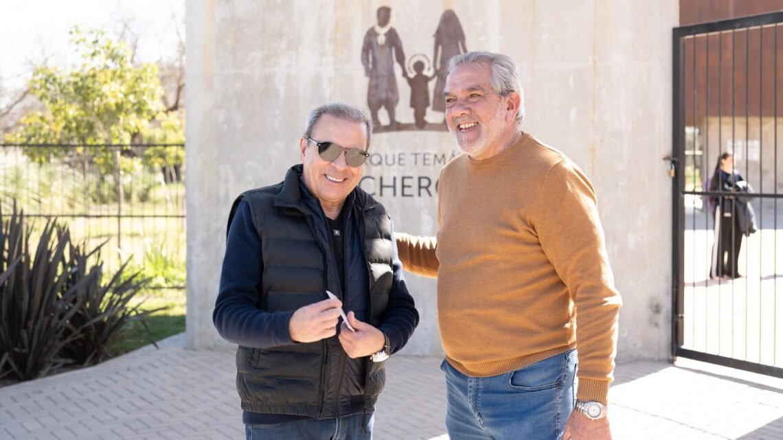 Mario Markic recorrió el Camino de Brochero en Villa Santa Rosa