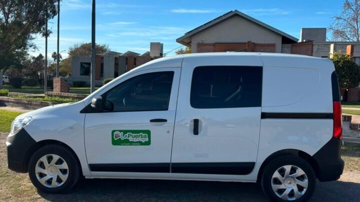 La Municipalidad de La Puerta incorporó un nuevo vehículo a su parque automotor
