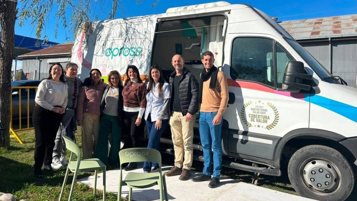 El Mamógrafo Móvil de APROSS realizó 100 estudios gratuitos en Tránsito y la región