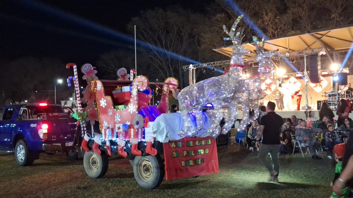 Balnearia floreció con creatividad y espíritu navideño