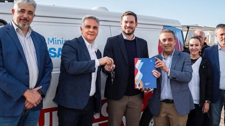 La Francia recibió una ambulancia 0 Km y un aporte de $50 millones tras el temporal