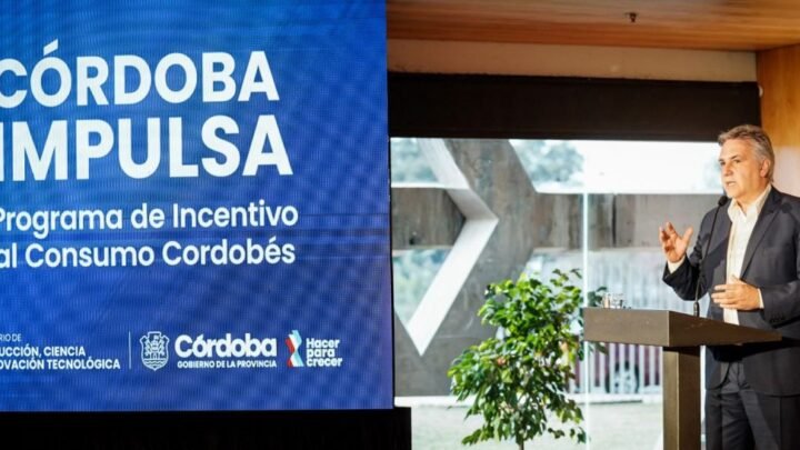 Llaryora anunció 6 cuotas sin interés para impulsar el consumo y $20.000 millones para fortalecer el comercio