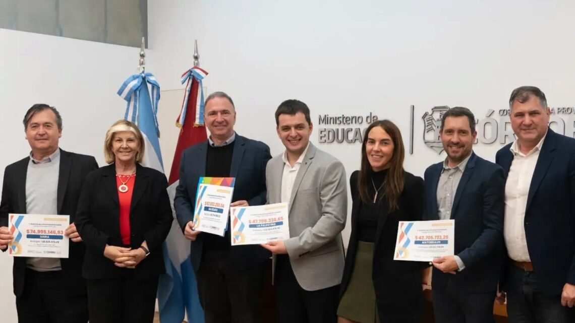 Balnearia recibirá más de $52 millones para obras en el IPETyM N.º 261 anexo Frontera Norte