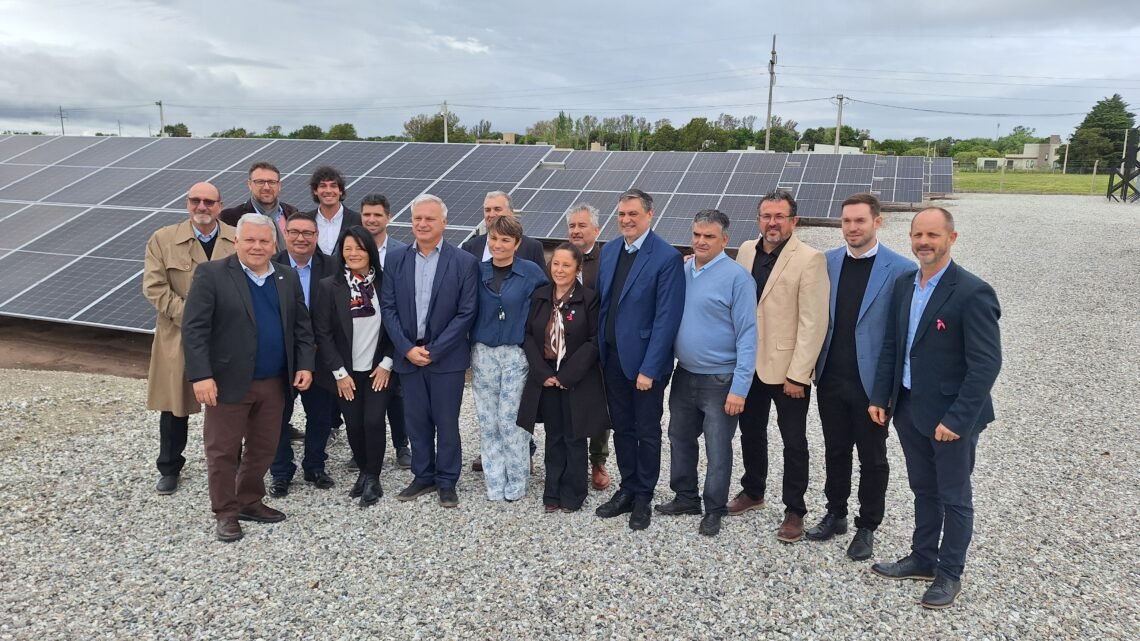 Paso clave hacia la transición energética: El Tío inauguró un moderno parque solar fotovoltaico