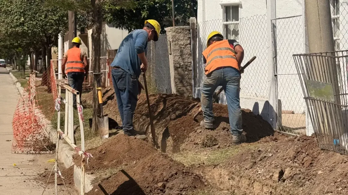 Arroyito amplía la red de gas natural en distintos sectores de la ciudad